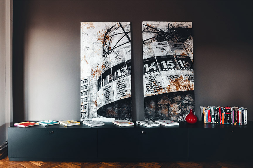 T-1-2-3 Referenzen: Büro mit Lowboards